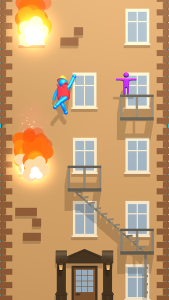 Sticky Man - Gameplay image of android game