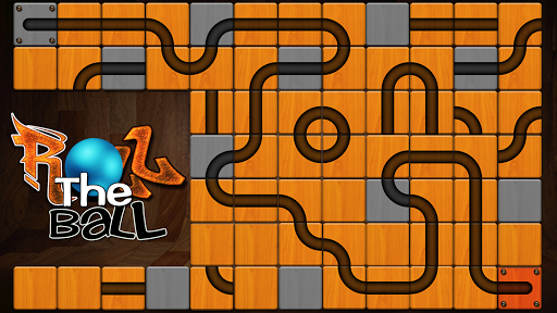 Roller The Ball : Puzzle Block - Gameplay image of android game