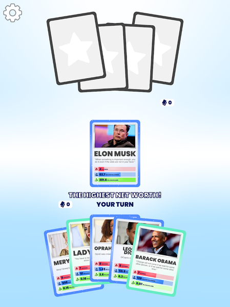 Celebrity Cards - عکس بازی موبایلی اندروید