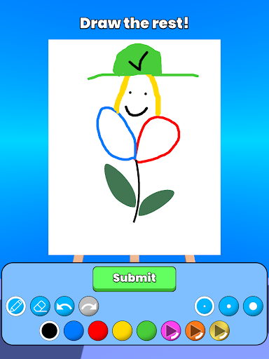Draw the rest - Image screenshot of android app