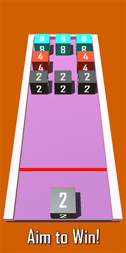 2048 Cubes 3D - Endless - Image screenshot of android app