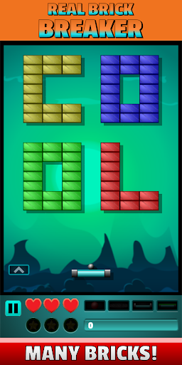 Real Brick Breaker - Gameplay image of android game