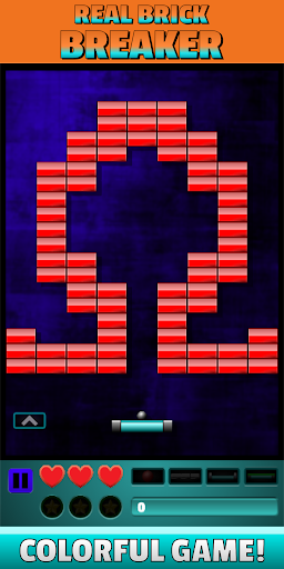 Real Brick Breaker - Gameplay image of android game