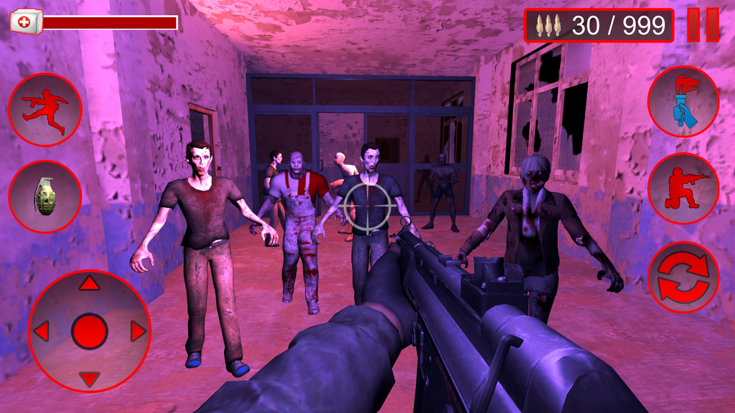 Zombie Hunter ۳D Shooting Game - عکس بازی موبایلی اندروید