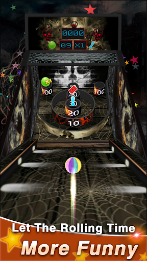 Roller Ball:Skee Bowling Game - Gameplay image of android game