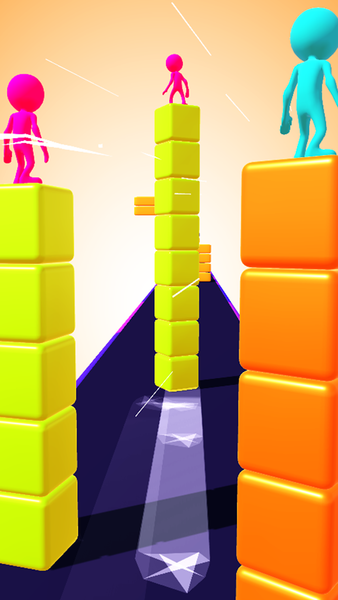 Stack Race 3D - Gameplay image of android game
