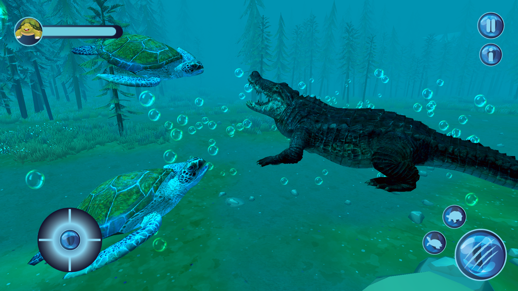 Ocean turtle tortoise Sea Game - عکس بازی موبایلی اندروید