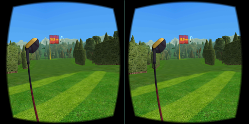 Golf VR - Gameplay image of android game