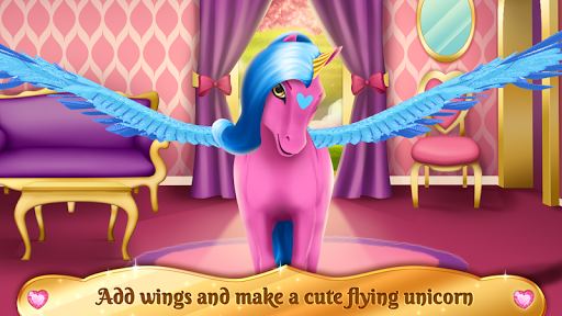Unicorn Games - Horse Dress Up - Image screenshot of android app