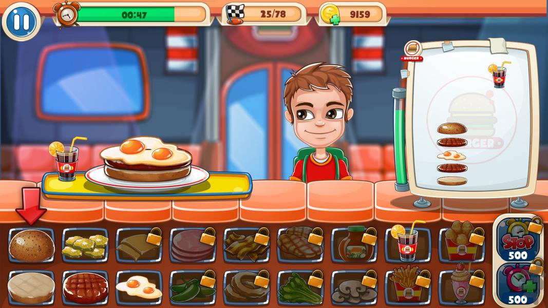 Burger Fest: فستیوال برگر - Gameplay image of android game