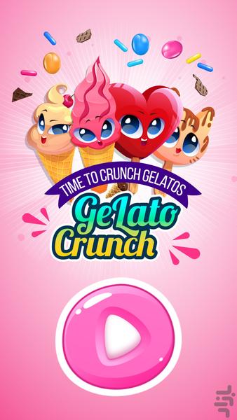 Gelato Crunch: جورچین سه تایی بستنی - Gameplay image of android game
