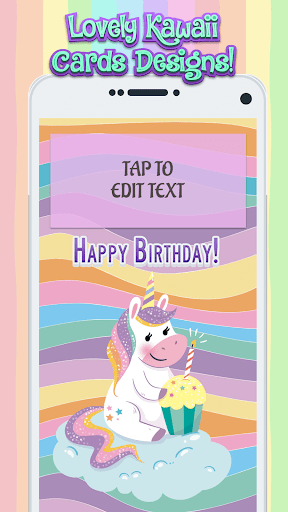 Unicorn Invitation Maker - Image screenshot of android app