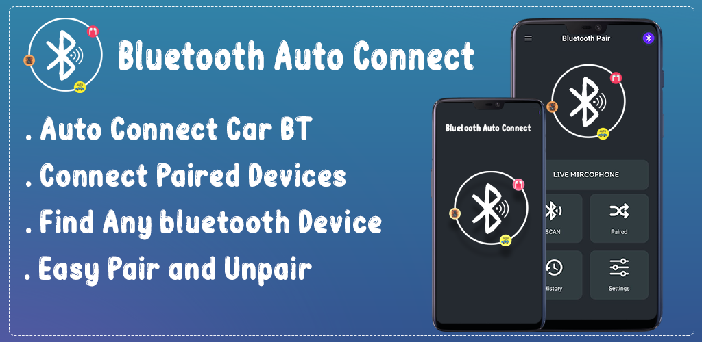 Bluetooth Auto Connect BT Pair - Image screenshot of android app