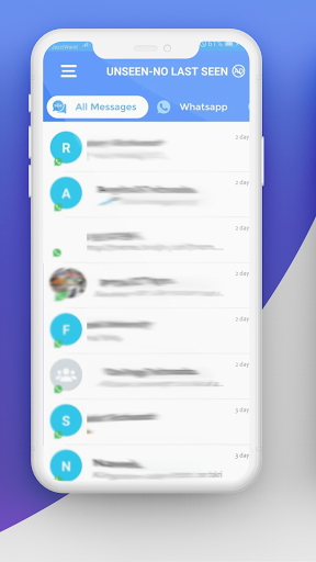 Unseen - No Last seen - Image screenshot of android app