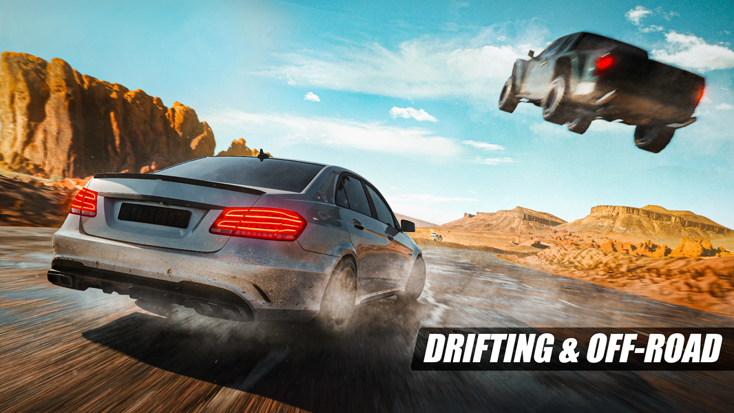 Highway Drifter: Hajwala Drift - Gameplay image of android game