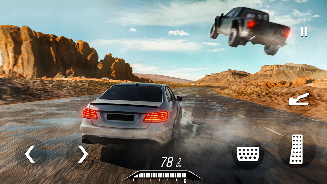 Highway Drifter: Hajwala Drift - Gameplay image of android game