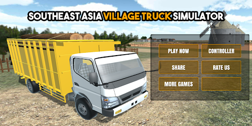 SouthEast Asia Truck Simulator - Gameplay image of android game