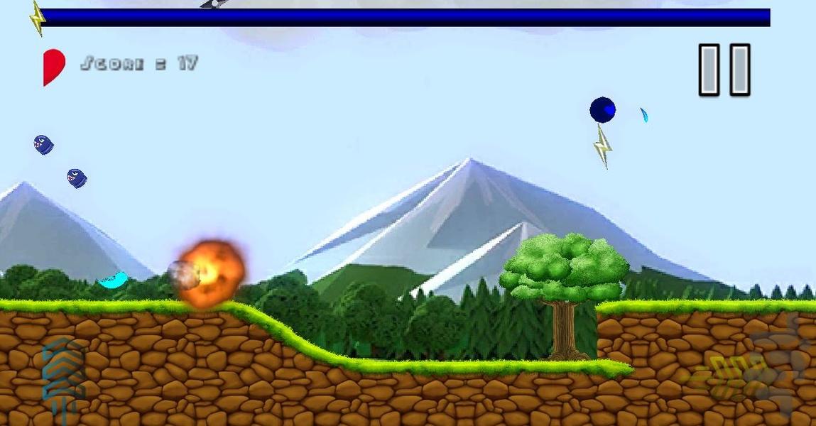 Flying Twitter - Gameplay image of android game