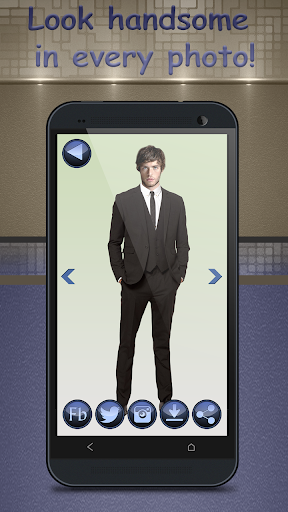 Man Fashion Suit Photo Montage - عکس برنامه موبایلی اندروید