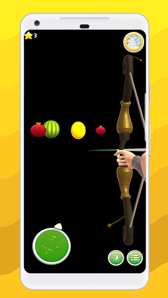 ARchery - Shoot the Fruit - Gameplay image of android game