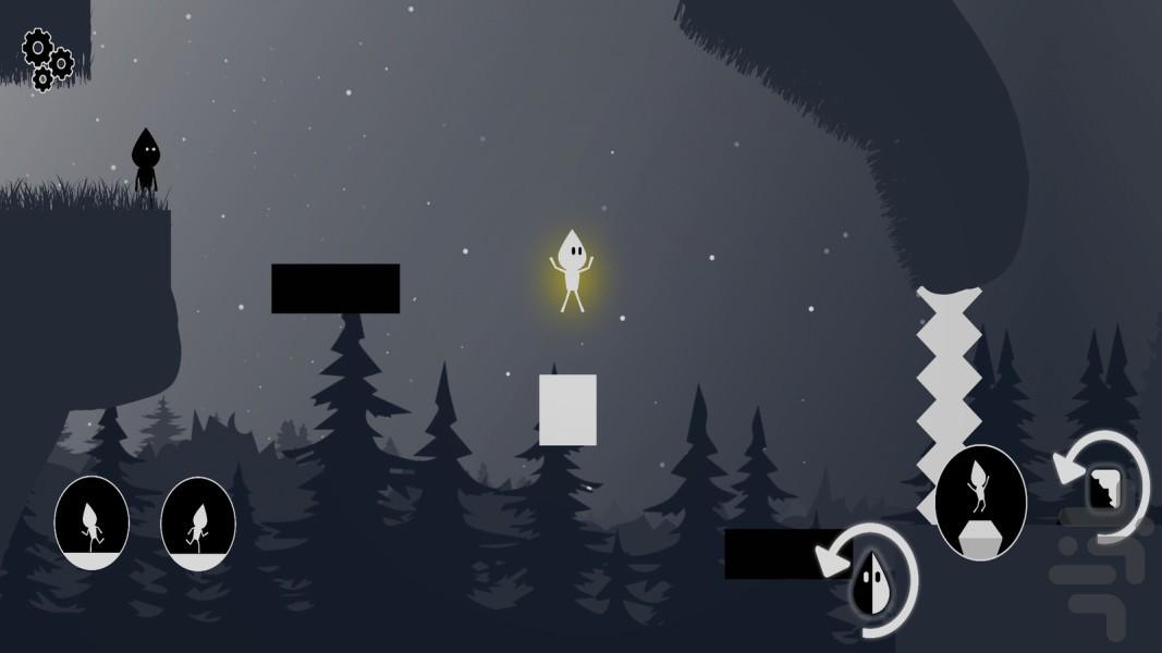 بازی سیاه و سفید - عکس بازی موبایلی اندروید