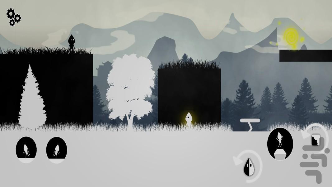 بازی سیاه و سفید - عکس بازی موبایلی اندروید