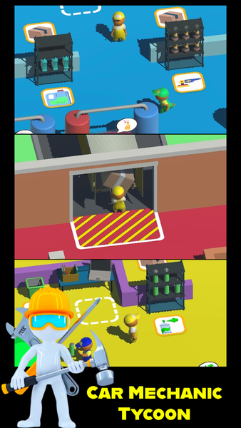 Garage Tycoon- Auto Mechanic - عکس بازی موبایلی اندروید