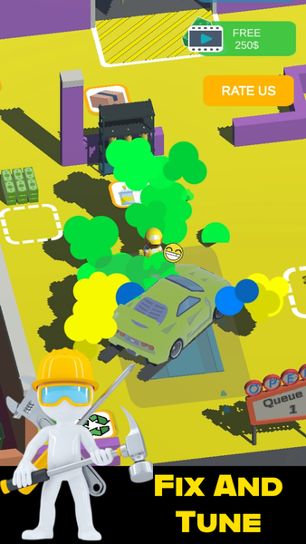 Garage Tycoon- Auto Mechanic - عکس بازی موبایلی اندروید
