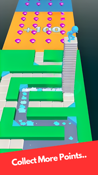 Domino Effect-Domino Tile Fall - Gameplay image of android game