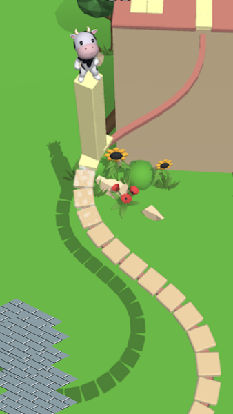 Domino Effect-Domino Tile Fall - Gameplay image of android game