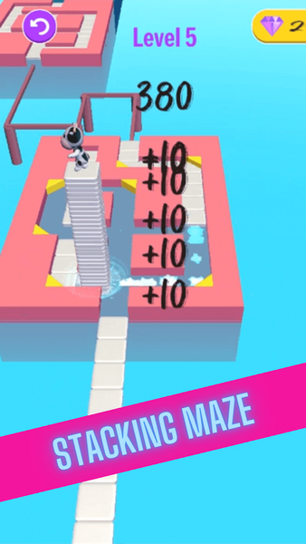 Domino Effect-Domino Tile Fall - Gameplay image of android game