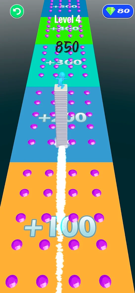 Domino Effect-Domino Tile Fall - Gameplay image of android game