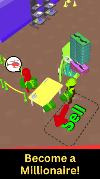 Plane Factory Idle Tycoon - عکس بازی موبایلی اندروید