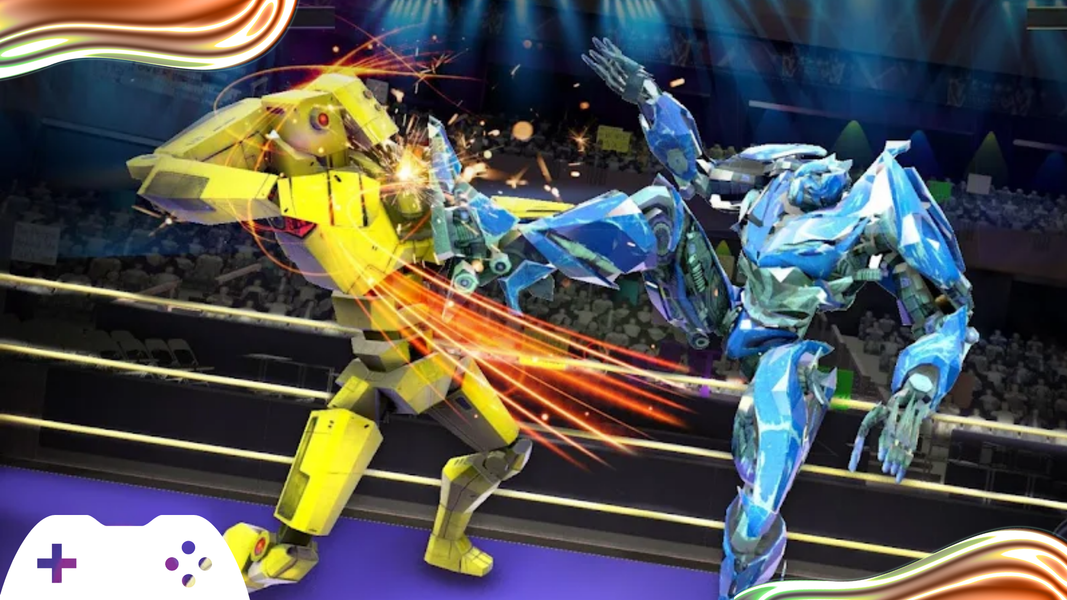 Robot Ring Fight Wrestling - عکس بازی موبایلی اندروید