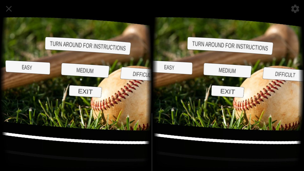 Baseball VR - Gameplay image of android game