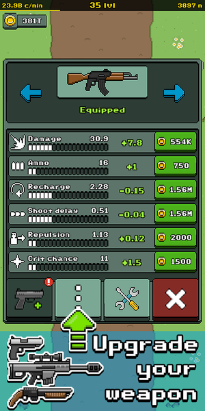 Idle Shooter: Mob - عکس بازی موبایلی اندروید