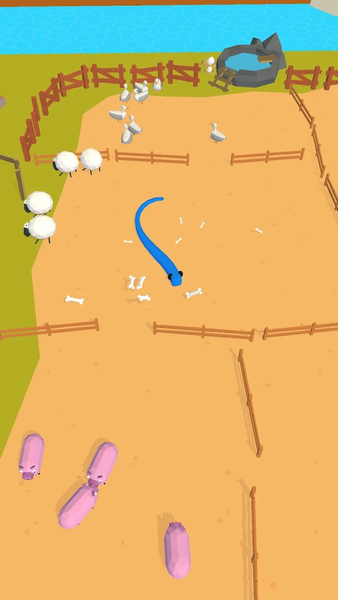 Snake Crusher - Gameplay image of android game