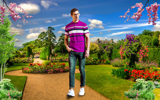 Garden Love Photo Frames Edit - عکس برنامه موبایلی اندروید