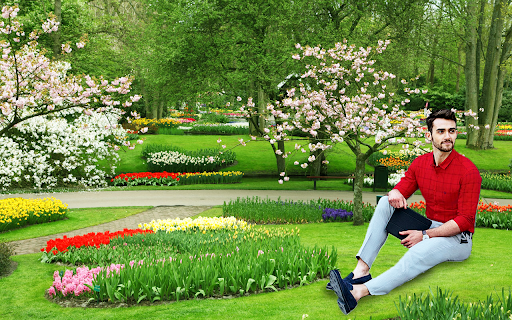 Garden Photo Editor CB Frames - Image screenshot of android app