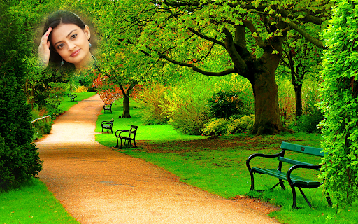 Garden Love Photo Frames Edit - عکس برنامه موبایلی اندروید