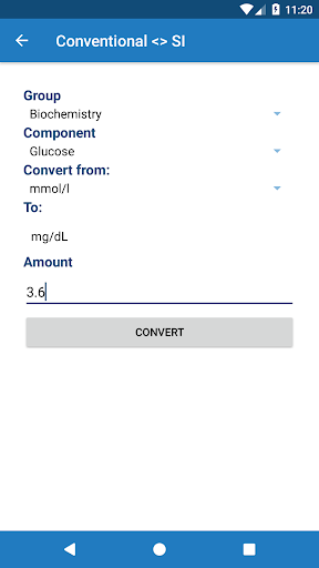 Vet Calculator - Image screenshot of android app
