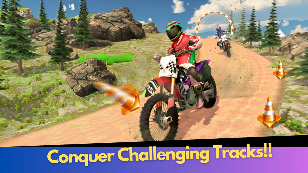 Dirt Bike Games- Motocross - عکس بازی موبایلی اندروید