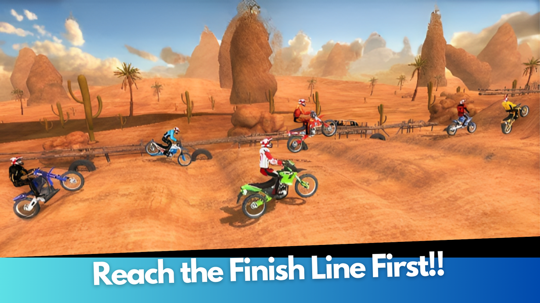 Dirt Bike Games- Motocross - عکس بازی موبایلی اندروید