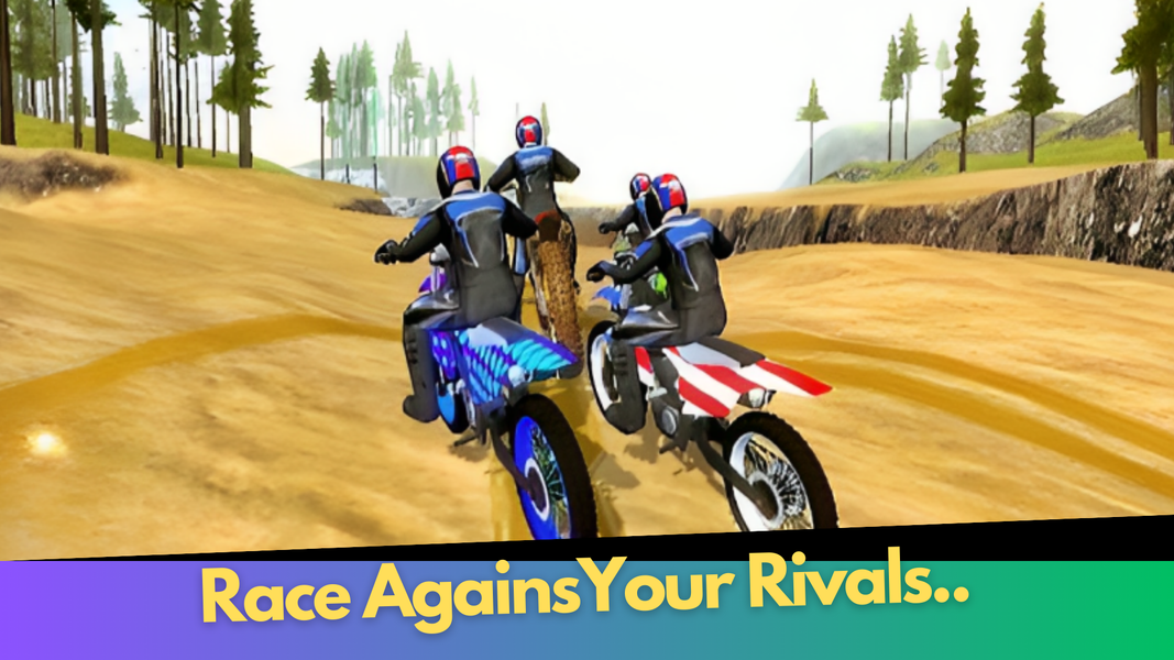 Dirt Bike Games- Motocross - عکس بازی موبایلی اندروید