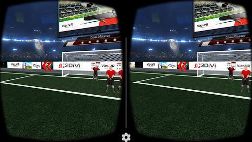 Goal Master VR - Gameplay image of android game