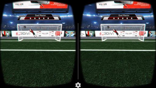 Goal Master VR - Gameplay image of android game