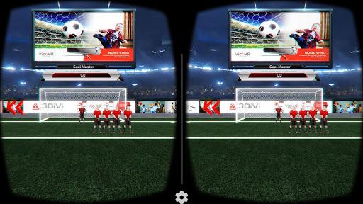 Goal Master VR - Gameplay image of android game