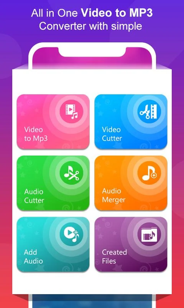 Video to MP3 Converter - MP3 A - Image screenshot of android app