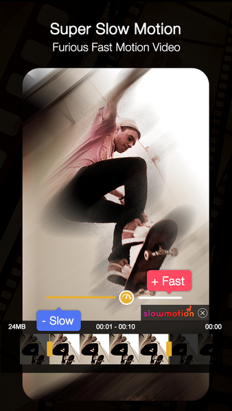 Slow Motion Video Camera - عکس برنامه موبایلی اندروید