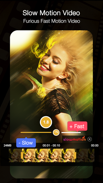 Slow Motion Video Camera - عکس برنامه موبایلی اندروید